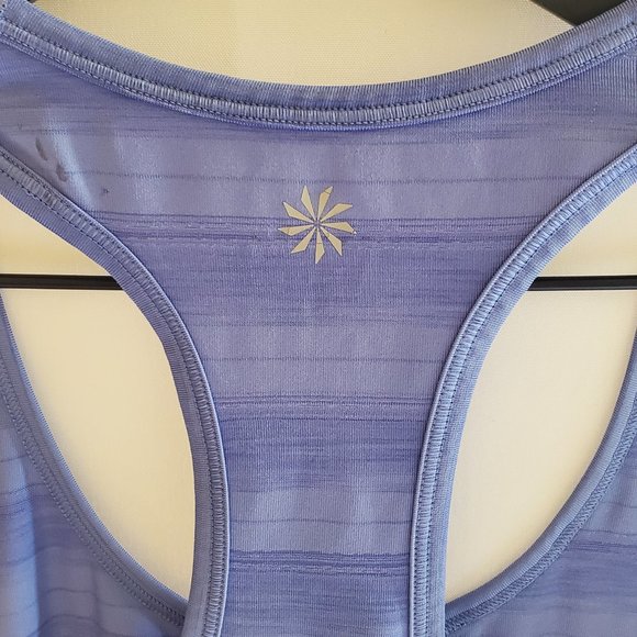 Athleta Racerback Blue Workout Tank Top Size XS - Picture 6 of 12